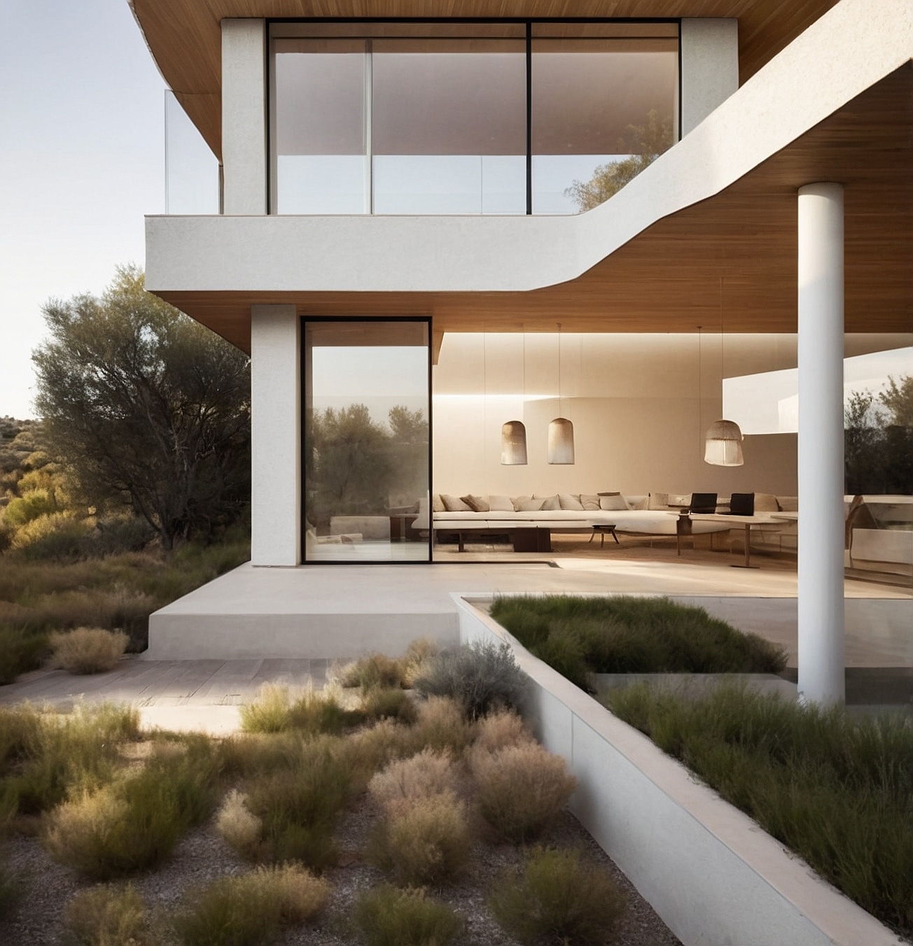 Arquitectura integrada con la naturaleza